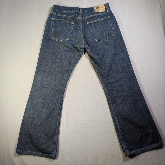 Signature by Levi Strauss jeans Bootcut men's size 34x30 dark washed blue - Picture 3 of 10